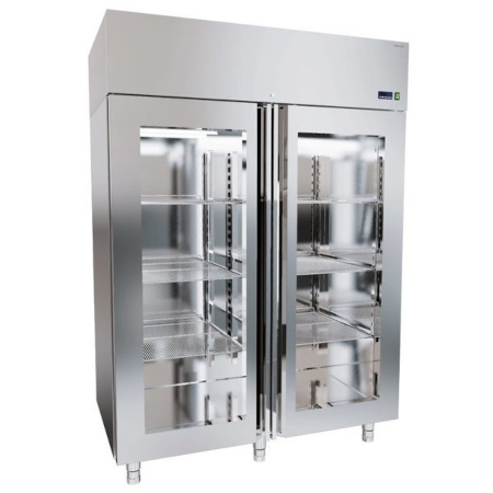 Szafa chłodnicza przeszklona podwójna DM-92609 STANDARD