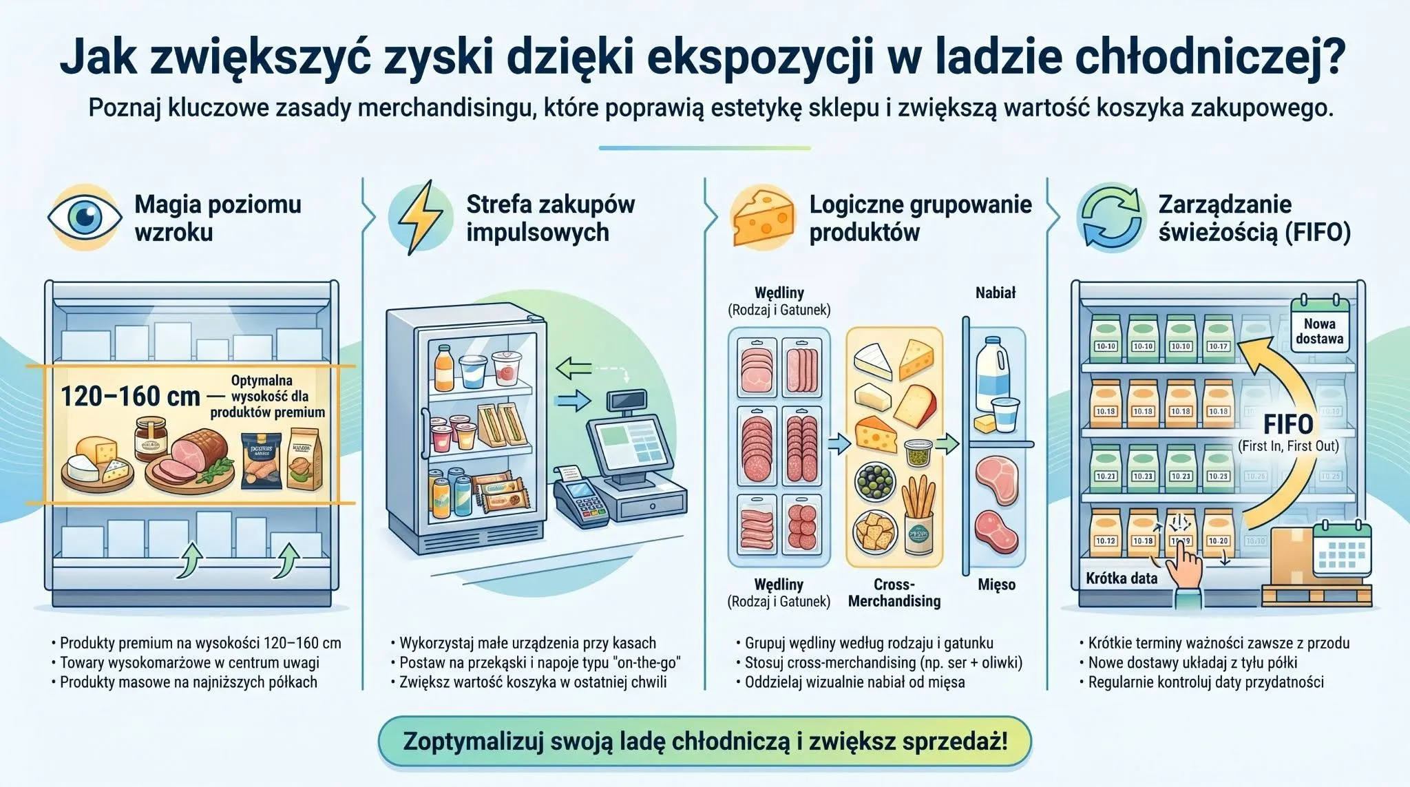 Jak zwiększyć zyski dzięki ekspozycji w ladzie chłodniczej?