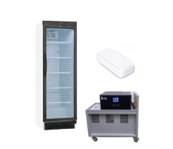 Szafa chłodnicza medyczna SCH 374 MED + zasilacz awaryjny do 6h + Zestaw rejestrator temperatury z modułem GSM