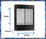Szafa chłodnicza jednostronnie przeszklona SCh-SR/WH 1200 RAPA